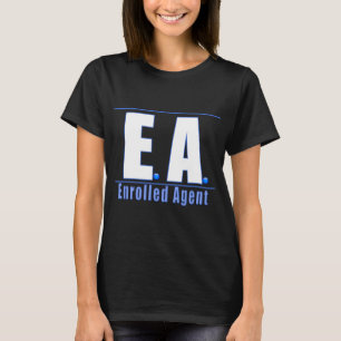 EA LOGOTYP1 ENROLLED AGENT TEE SHIRT