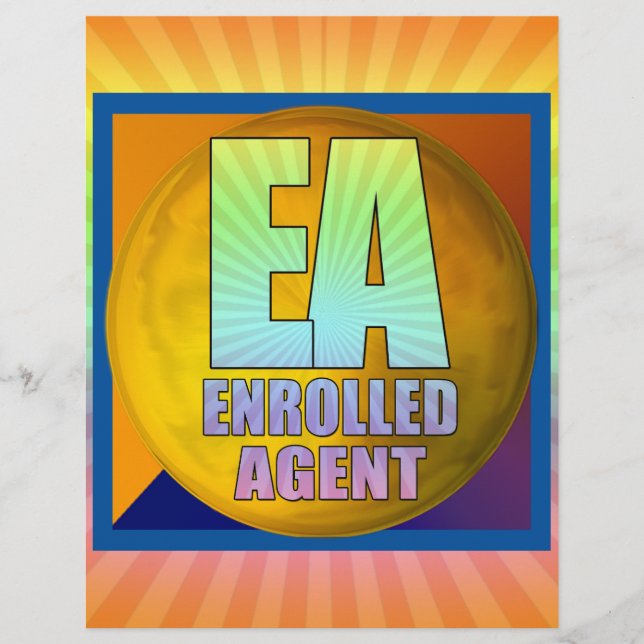 EA LOGOTYP ENROLLED AGENT (Framsida)