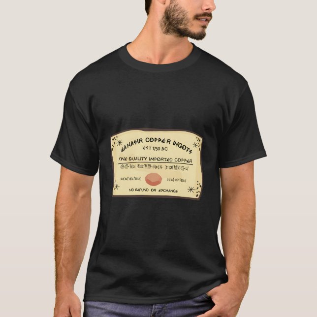 Ea Nasir Best Copper Merchant Mesopotamia Business T Shirt (Framsida)