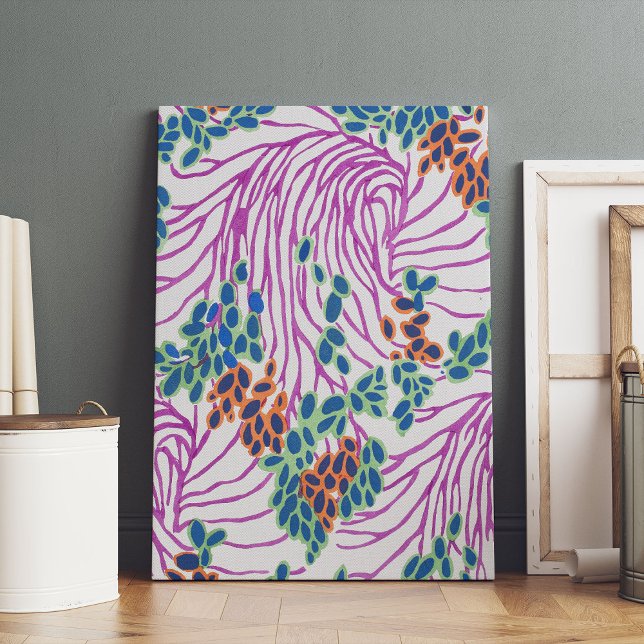 EA Séguy botanical Premium Wrapped Canvas (Skapare uppladdad)