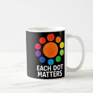 Each Dot Matters Polka Dot Lover Happy Dot Day Kaffemugg