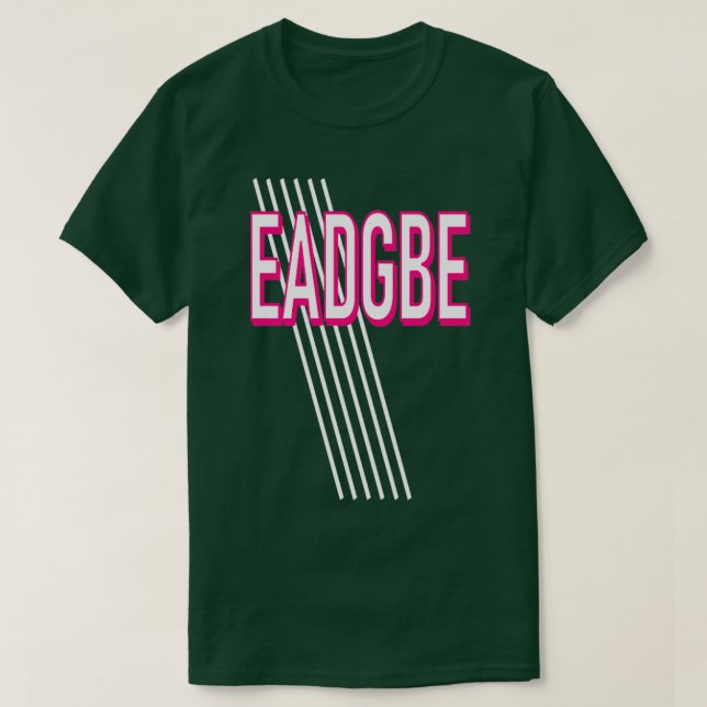 EADGBE1 T SHIRT (Design framsida)