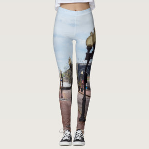 Eads Bridge längs Lucas Ave Leggings