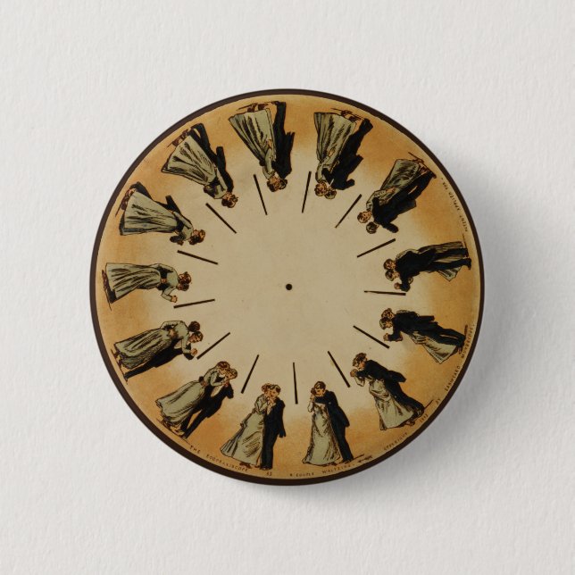 Eadweard Muybridge Phenakistoscope Knapp (Framsida)