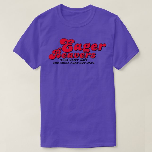 Eager Beavers 1975 T Shirt (Design framsida)