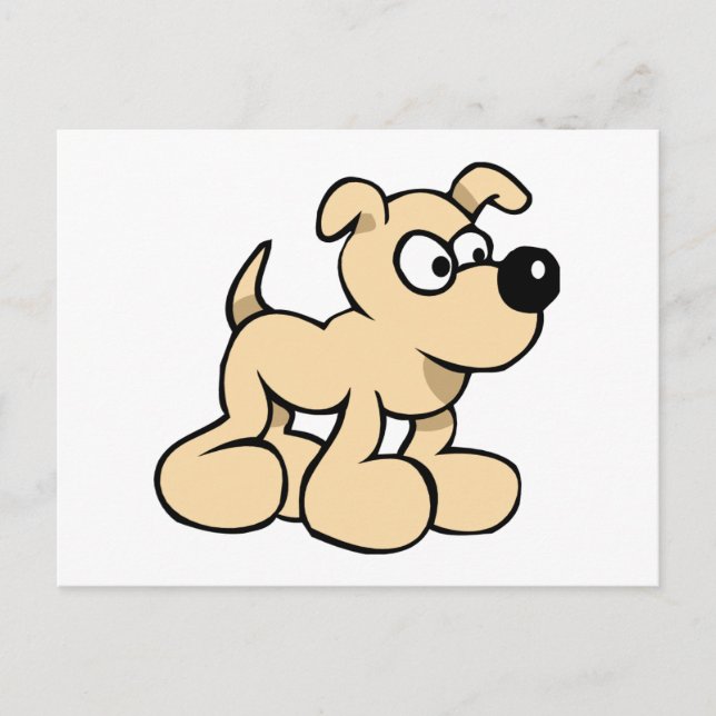 Eager Hund Vykort (Framsida)