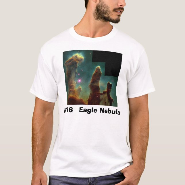 eagle4Finished örnNebula   för M 16 Tee (Framsida)