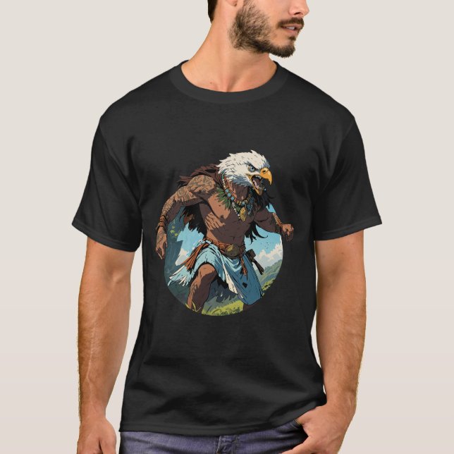 Eagle-01 T Shirt (Framsida)