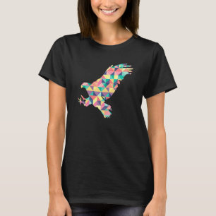 Eagle Abstrakt Färg sommar Hawk Animal Girl T Shirt