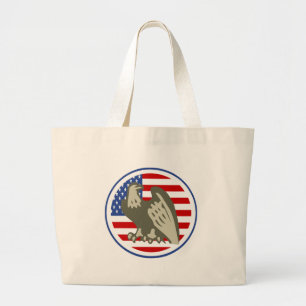 Eagle American Flagga Jumbo Tygkasse