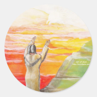 Eagle Ancestors, ArT oF jAnAhttp://arto.. Runt Klistermärke