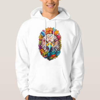 Eagle Ansikte Hoodie