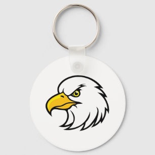 Eagle Ansikte Nyckelring