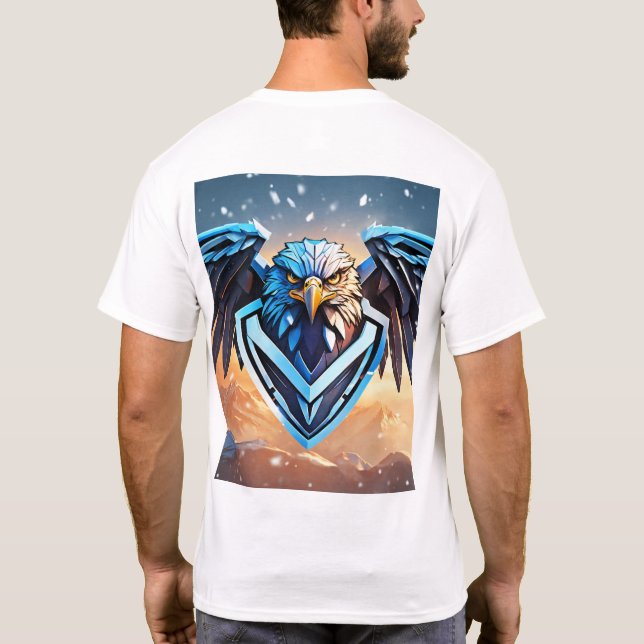 Eagle är en symbol för mod t shirt (Baksida)