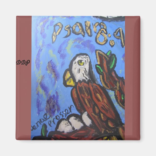 Eagle art magnet (Framsidan)