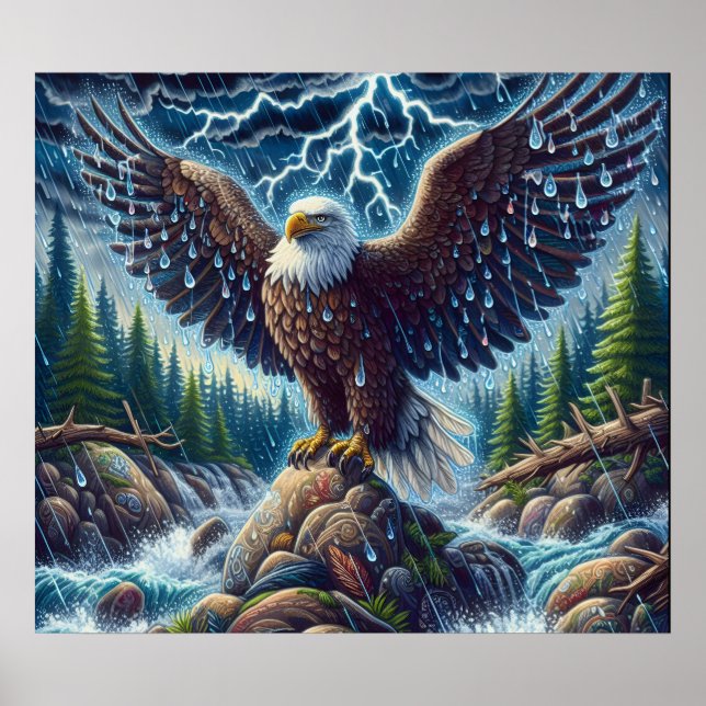 Eagle Art Poster (Framsidan)