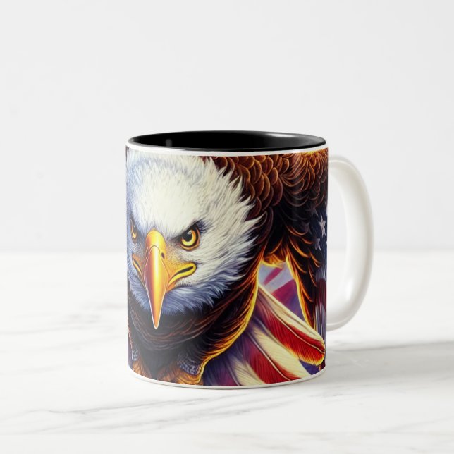 Eagle Art Två-Tonad Mugg (Framsida höger)