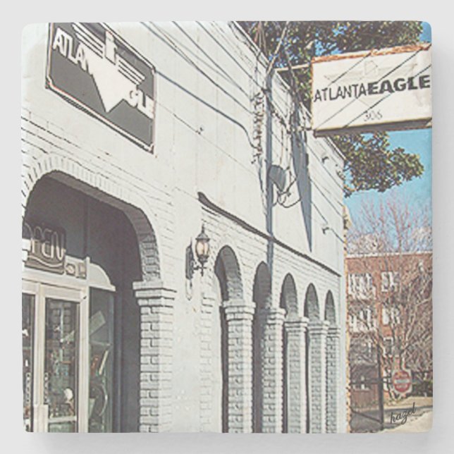 Eagle, Atlanta Eagle, Eagle Underlägg Sten (Framsidan)