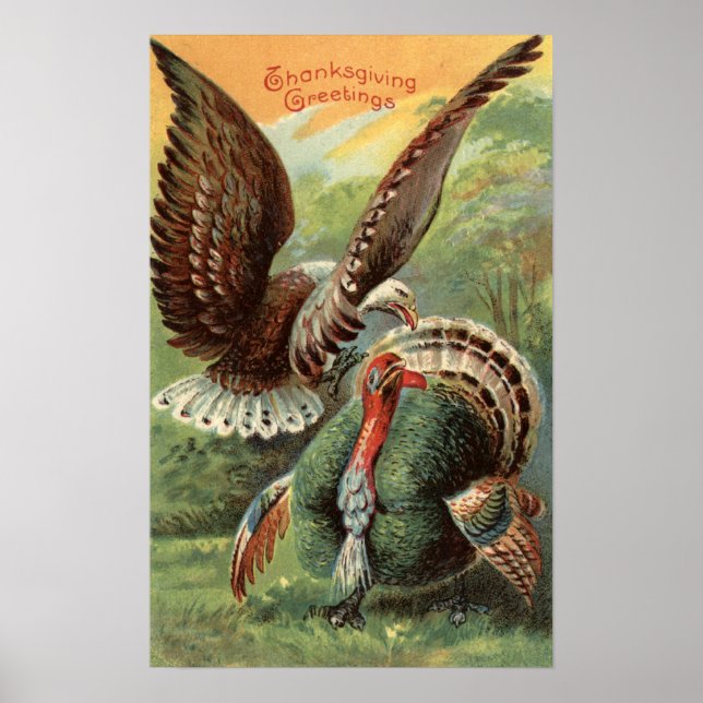 Eagle Attacker mot Turkiet Poster (Framsidan)