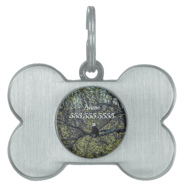 Eagle Awareness Pet ID-tagg ID-bricka Husdjur (Framsidan)