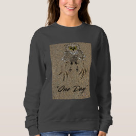 Eagle Baby & Footprints in the Sand "One Day" T Shirt