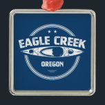 Eagle Bäck Oregon Kayaking Julgransprydnad Metall<br><div class="desc">Eagle Bäck är en biflod till Clackamasfloden i de westerna sluttningarna av Cascade-området i nordvästra Oregon.</div>