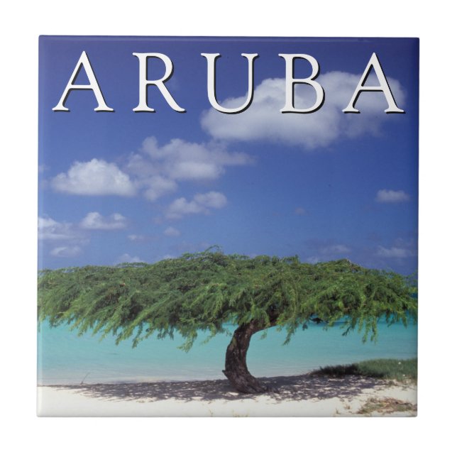 Eagle Beach | Karibien, Aruba Kakelplatta (Framsidan)