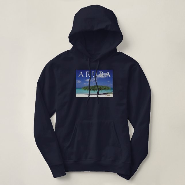 Eagle Beach | Karibien, Aruba T Shirt (Design framsida)