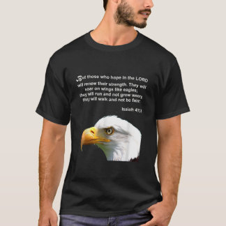 Eagle Bible Verse Isaiah 40 31 Christian T Shirt