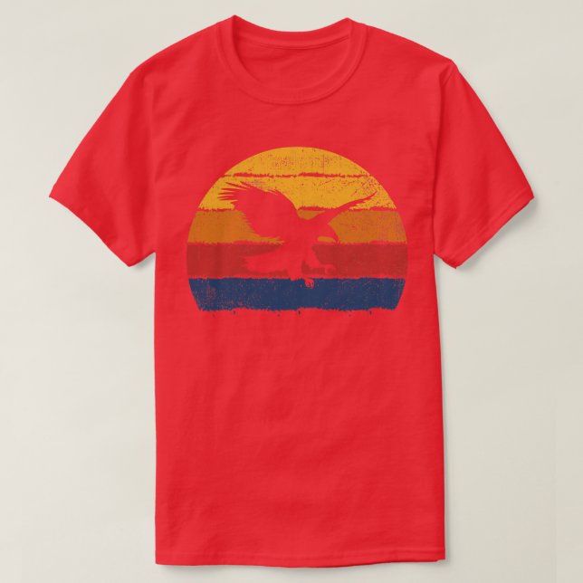 Eagle Bird Eagles Älskare T Shirt (Design framsida)