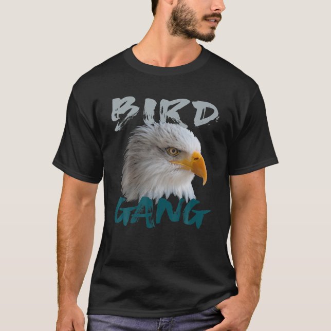 Eagle Bird Gang Funny Philadelphia-gåvor T Shirt (Framsida)