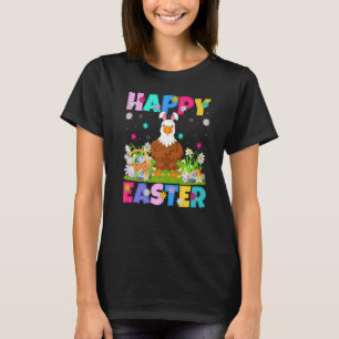 Eagle Bird Glad påsk Bunny Örn Påsk Su T Shirt