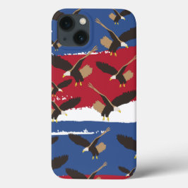 Eagle Bird USA Patriotic American Flagga