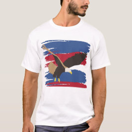 Eagle Bird USA Patriotic American Flagga T Shirt