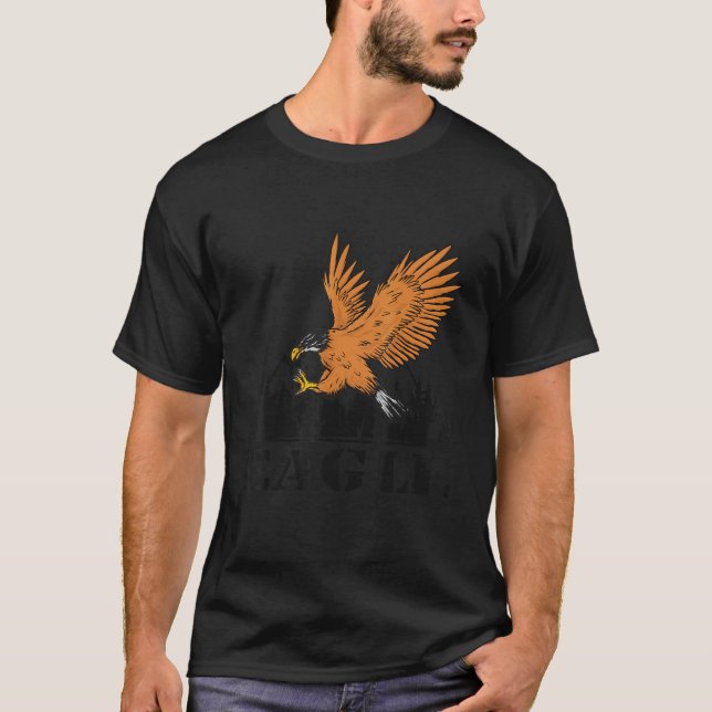 Eagle Birds Falconry Birds of Be Falcon T Shirt (Framsida)
