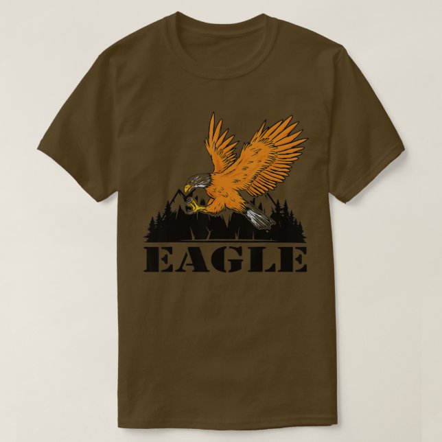 Eagle Birds Falconry Birds of Prey Falcon  T Shirt (Design framsida)
