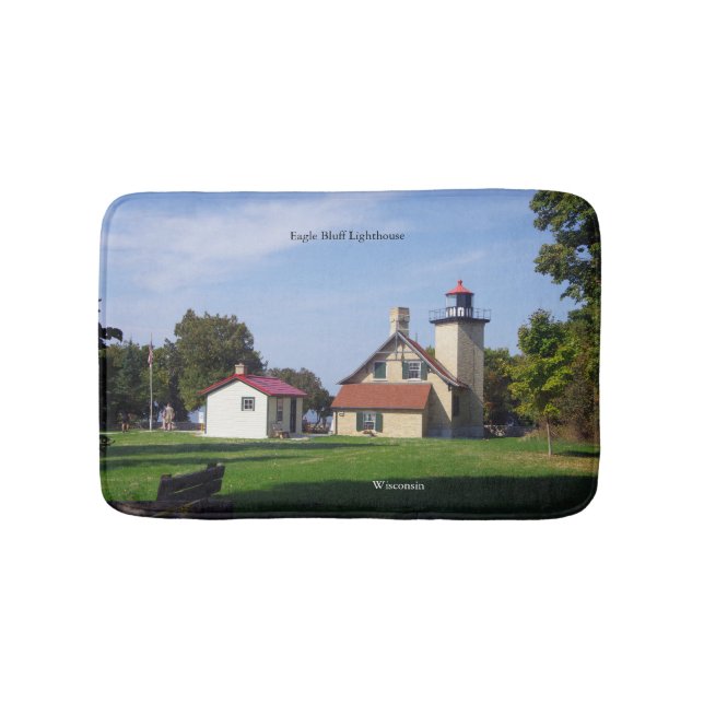 Eagle Bluff Lighthouse 2025 bathmat Badrumsmatta (Framsidan)
