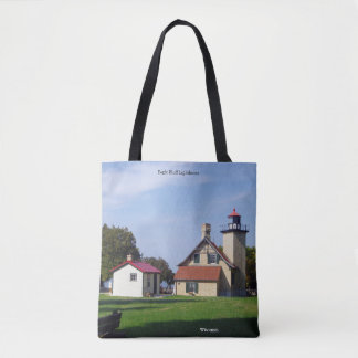 Eagle Bluff Lighthouse all over bag Tygkasse