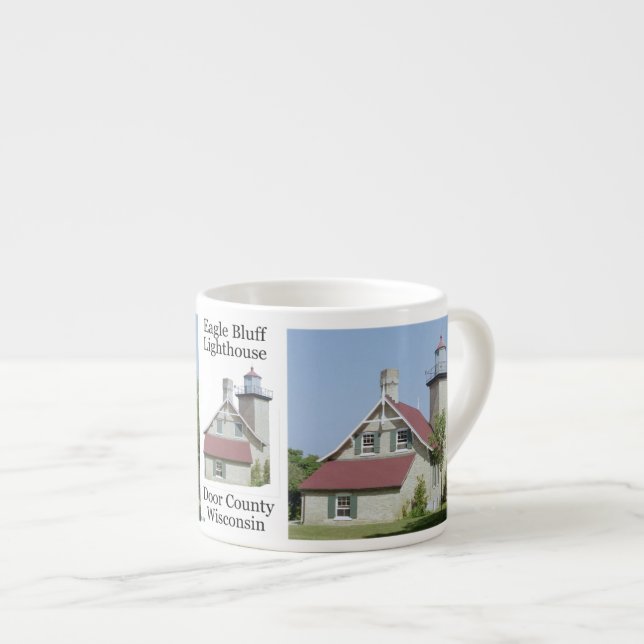 Eagle Bluff Lighthouse espresso mugg Espressomugg (Framsida höger)