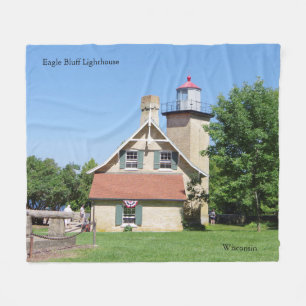 Eagle Bluff Lighthouse-filt Fleecefilt