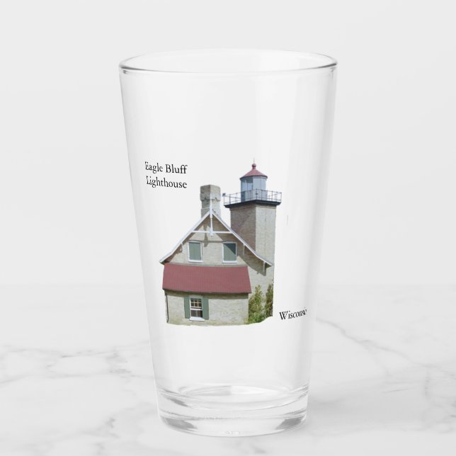 Eagle Bluff Lighthouse-glas Glaskopp (Framsida)