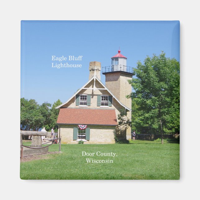 Eagle Bluff Lighthouse magnet (Framsidan)