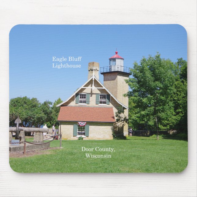 Eagle Bluff Lighthouse mousepad Musmatta (Framsidan)