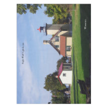 Eagle Bluff Lighthouse tablecloth