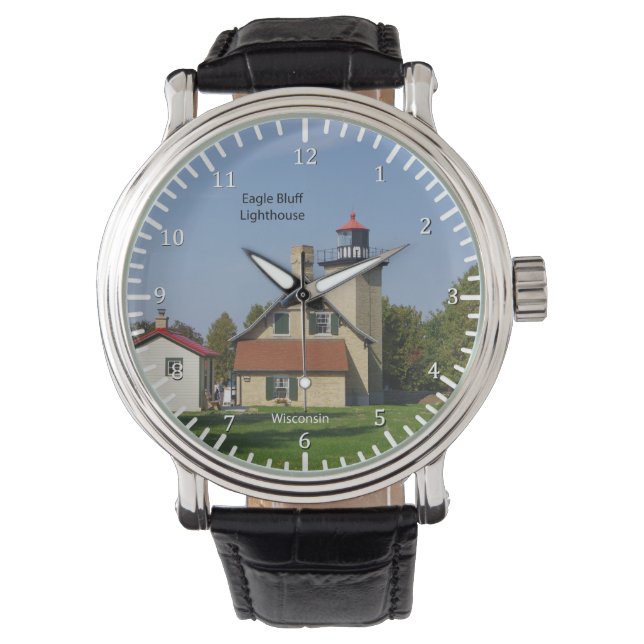 Eagle Bluff Lighthouse watch Armbandsur (Framsida)
