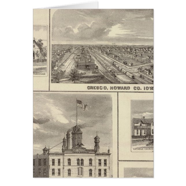 Eagle Brewery, Cedar Rapids Hälsningskort (Framsidan)