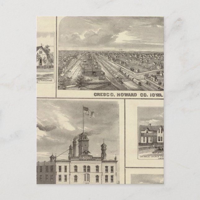 Eagle Brewery, Cedar Rapids Vykort (Framsida)