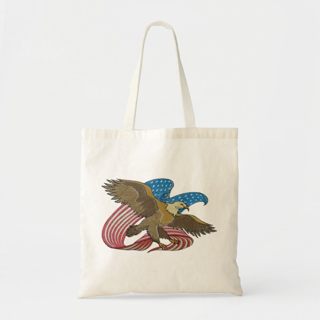 Eagle-broider Tygkasse (Framsidan)