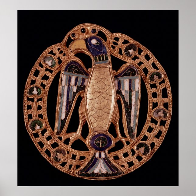 Eagle clasp från Gisela, Maka till Emperor Conrad Poster (Framsidan)