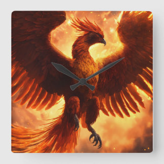 Eagle Clock watch Fyrkantig Klocka